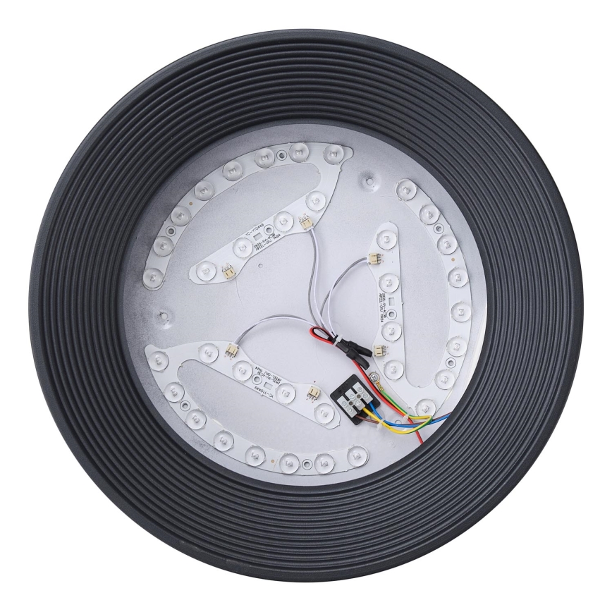 LED Stropní svítidlo MOONLIGHT LED/30W/230V 3000K černá pr. 40 cm