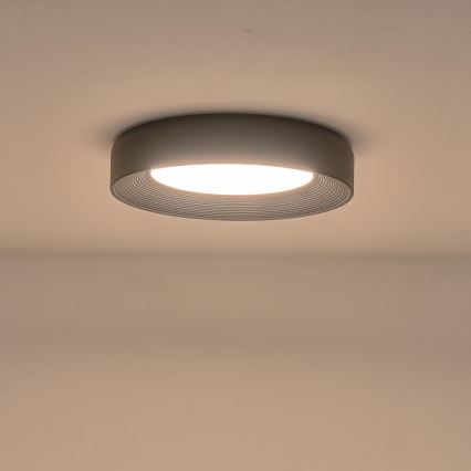LED Stropní svítidlo MOONLIGHT LED/40W/230V 3000K černá pr. 50 cm