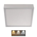 LED Stropní svítidlo NEXXO LED/21W/230V 3000/3500/4000K 22,5x22,5 cm bílá