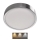 LED Stropní svítidlo NEXXO LED/21W/230V 3000/3500/4000K pr. 22,5 cm lesklý chrom
