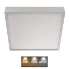 LED Stropní svítidlo NEXXO LED/28,5W/230V 3000/3500/4000K 30x30 cm bílá