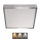 LED Stropní svítidlo NEXXO LED/28,5W/230V 3000/3500/4000K 30x30 cm matný chrom