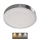 LED Stropní svítidlo NEXXO LED/28,5W/230V 3000/3500/4000K pr. 30 cm lesklý chrom