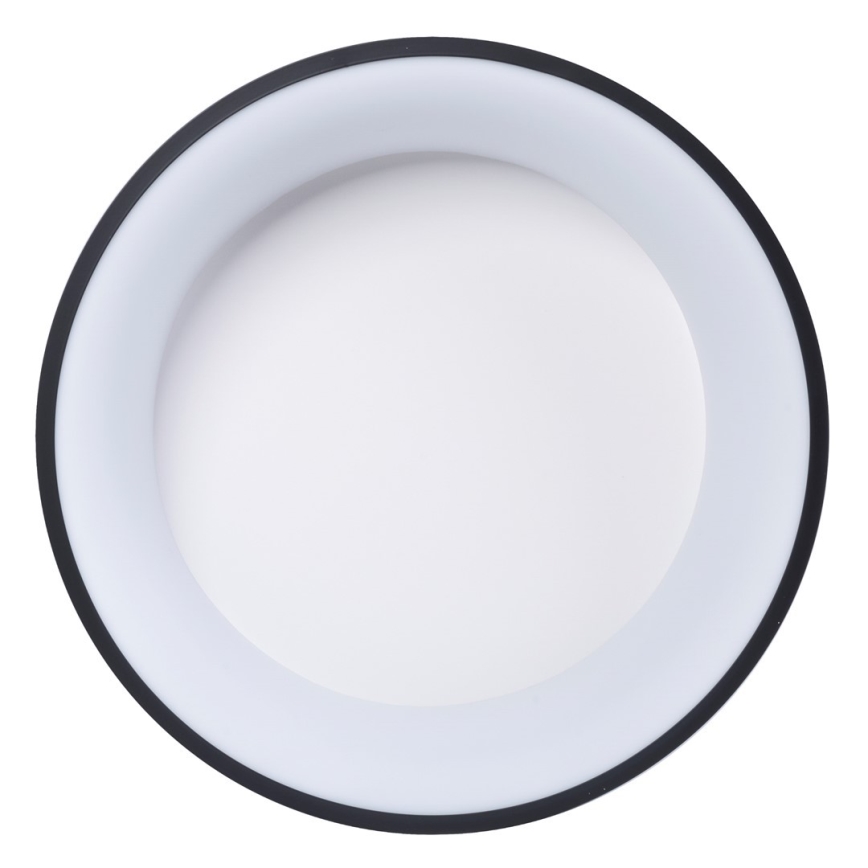 LED Stropní svítidlo OHIO BLACK LED/32W/230V pr. 60 cm