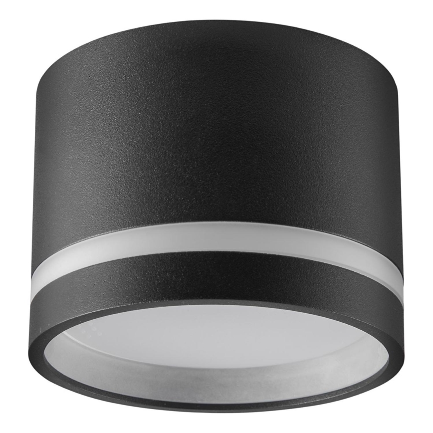 LED Stropní svítidlo PARIS 1xGX53/6W/230V černá
