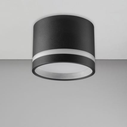 LED Stropní svítidlo PARIS 1xGX53/6W/230V černá