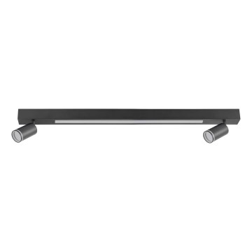 LED Stropní svítidlo PARIS LED/24W/230V + 2xGU10/10W černá