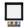 LED Stropní svítidlo RAFA LED/12W/230V 3000/4000/6000K 17x17 cm černá