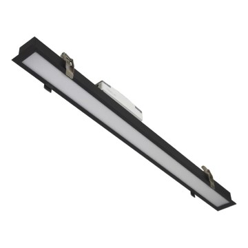 LED Stropní svítidlo REDOM LED/24W/230V 4000K 60 cm černá