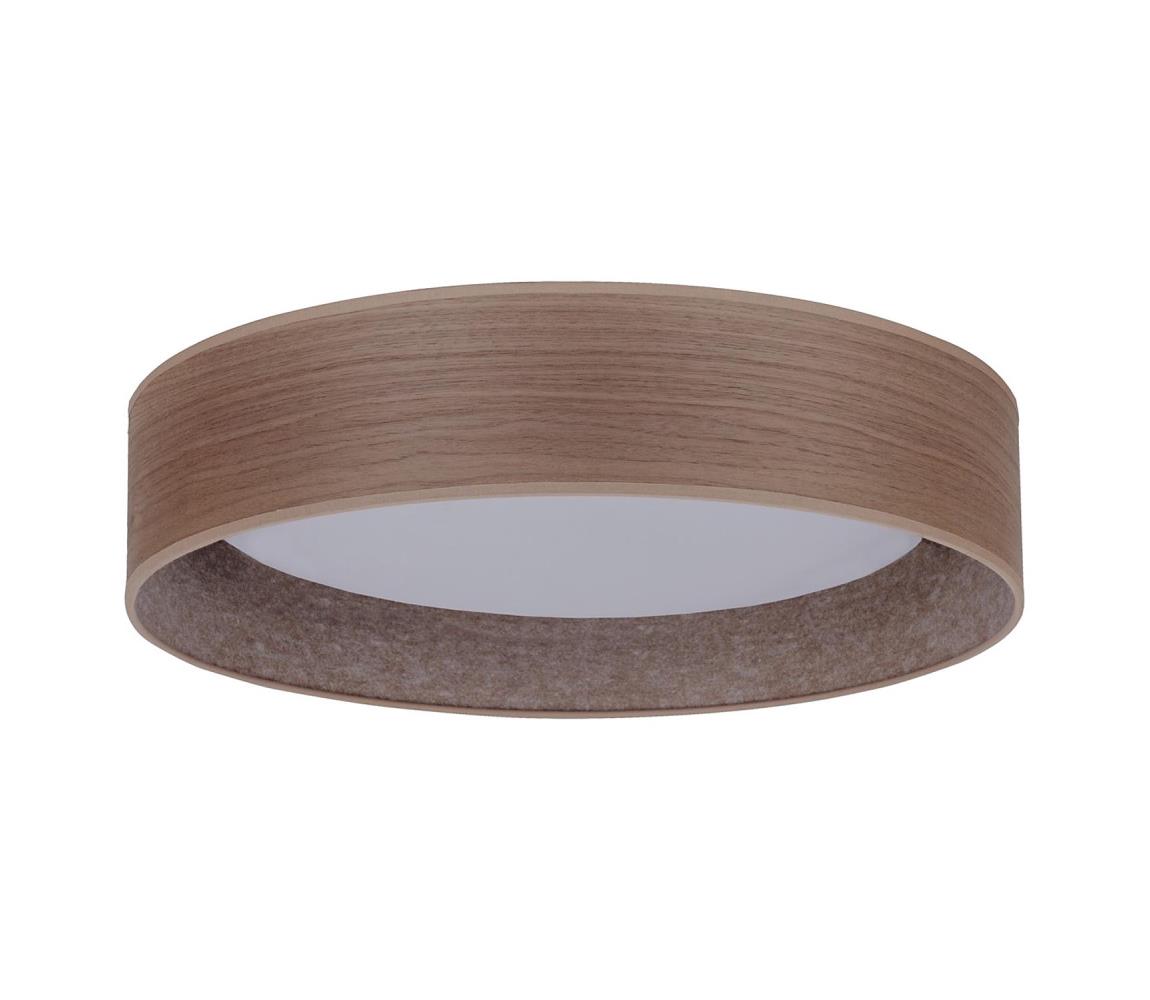 Duolla LED Stropní svítidlo ROLLER LED/24W/230V ořech DU600866