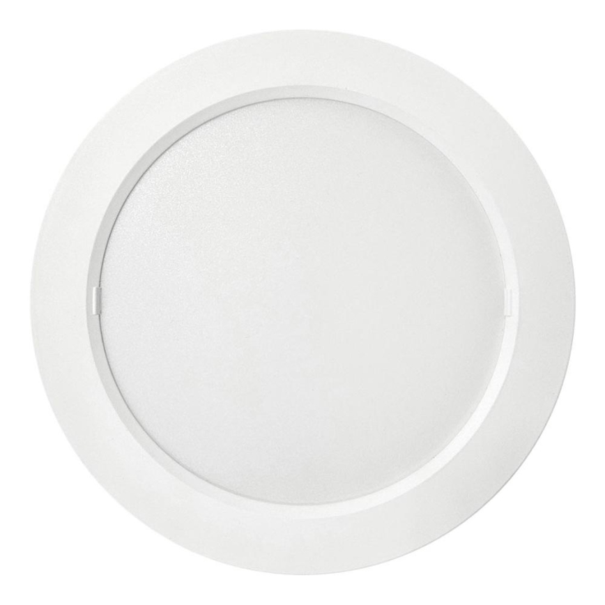 LED Stropní svítidlo ROUND LED/12W/230V 4000K pr. 16,7 cm bílá