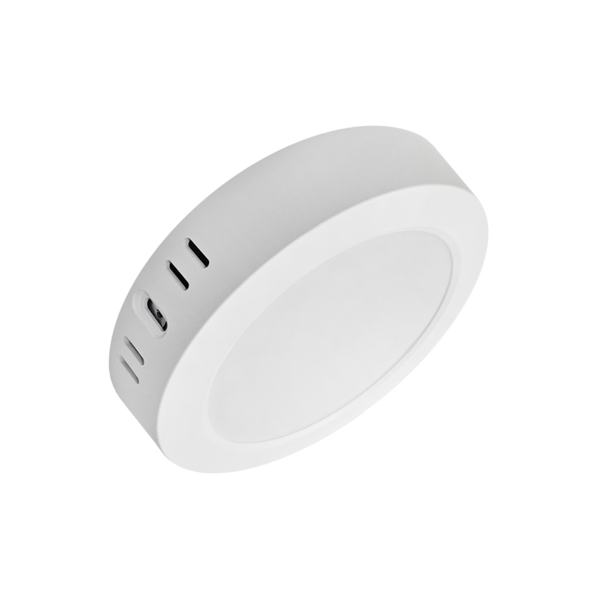 LED Stropní svítidlo ROUND LED/12W/230V 4000K pr. 16,7 cm bílá
