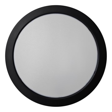LED Stropní svítidlo ROUND LED/24W/230V 4000K pr. 28,8 cm černá