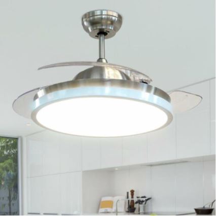 LED Stropní svítidlo s ventilátorem LED/30W/230V 3000/4000/6400K + dálkové ovládání