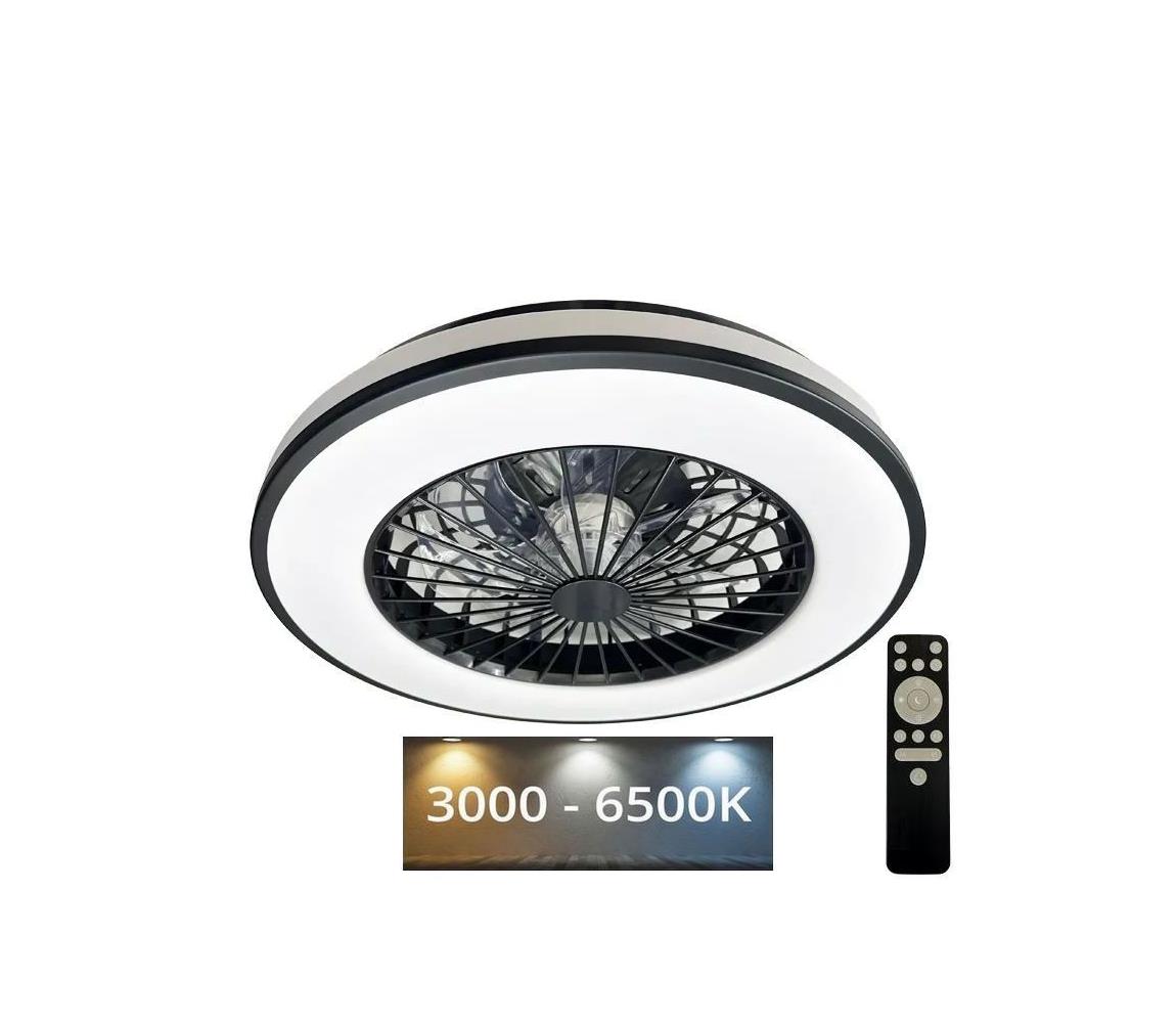  LED Stropní svítidlo s látorem OPAL LED/48W/230V + dálkové ovládání 