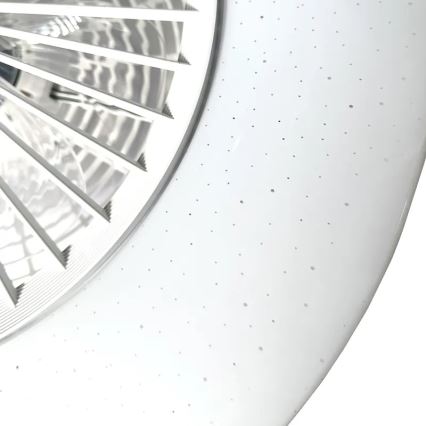 LED Stmívatelné stropní svítidlo s ventilátorem OPAL LED/72W/230V 3000-6500K + dálkové ovládání