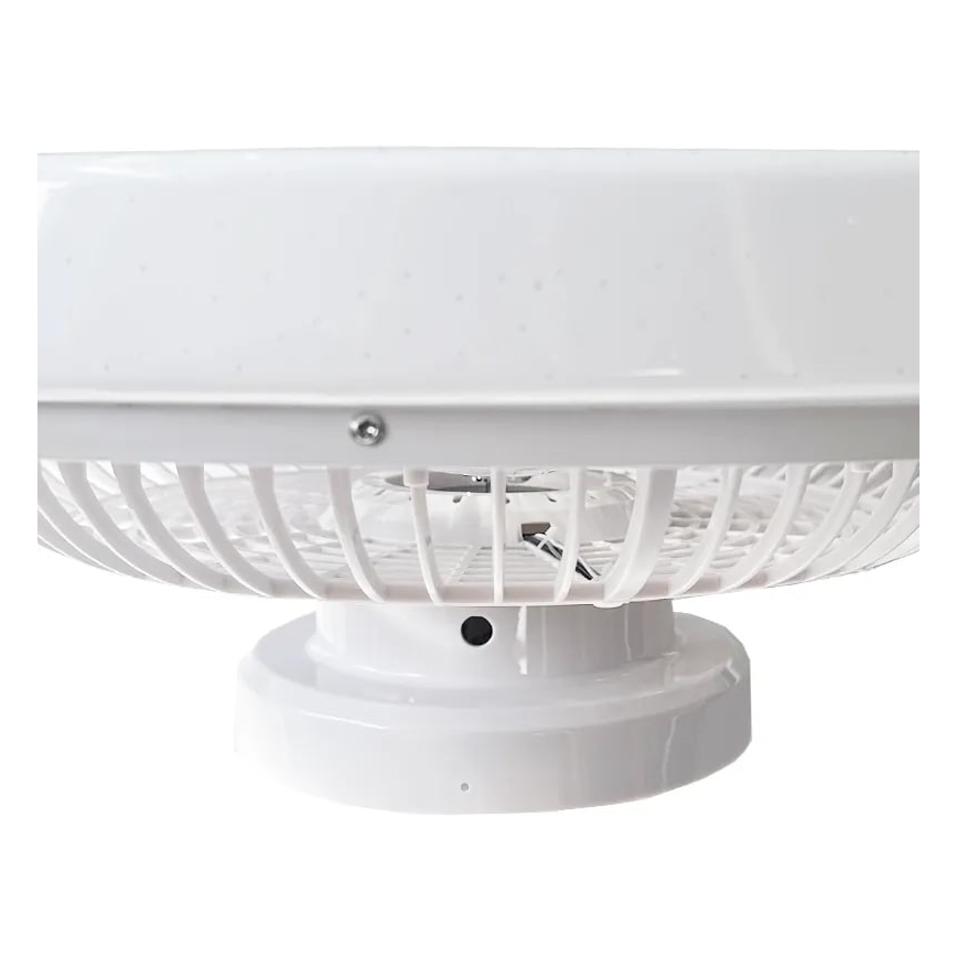 LED Stmívatelné stropní svítidlo s ventilátorem OPAL LED/72W/230V 3000-6500K + dálkové ovládání