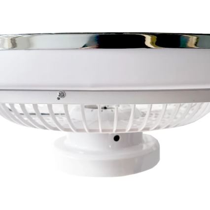 LED Stmívatelné stropní svítidlo s ventilátorem OPAL LED/72W/230V 3000-6500K + dálkové ovládání