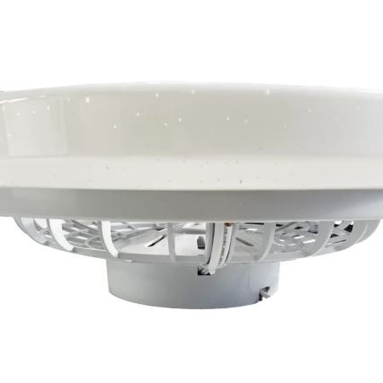 LED Stmívatelné stropní svítidlo s ventilátorem STAR LED/48W/230V 3000-6500K + dálkové ovládání