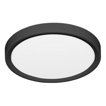 LED Stropní svítidlo SALY LED/32W/230V 3000/4000/6000K pr. 40 cm IP40 černá