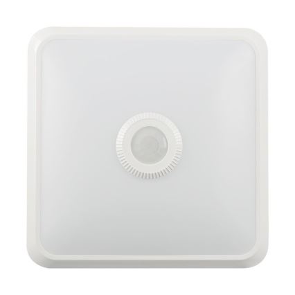 LED Stropní svítidlo se senzorem SAMSUNG CHIP LED/12W/230V 3000/4000/6000K 25x25 cm bílá