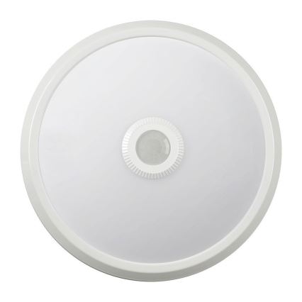 LED Stropní svítidlo se senzorem SAMSUNG CHIP LED/12W/230V 3000/4000/6000K pr. 29 cm bílá