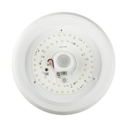 LED Stropní svítidlo se senzorem LED/12W/230V 3000/4000/6000K pr. 29 cm bílá