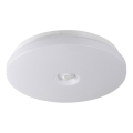LED Stropní svítidlo se senzorem pohybu a soumraku FOGLER LED/17W/230V pr. 33 cm