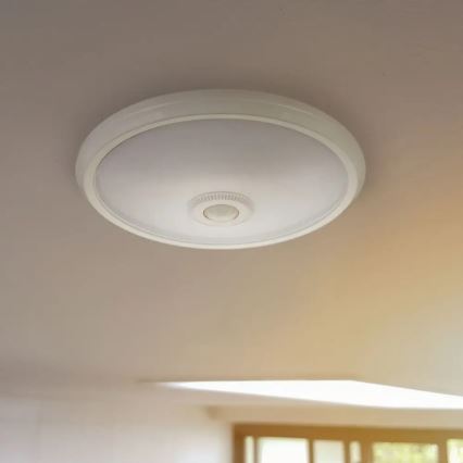 LED Stropní svítidlo se senzorem SAMSUNG CHIP LED/12W/230V 4000K pr. 29 cm