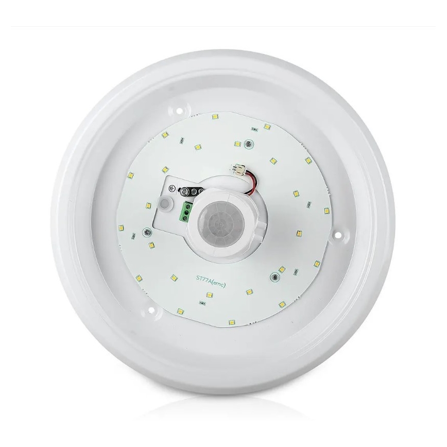 LED Stropní svítidlo se senzorem SAMSUNG CHIP LED/12W/230V 4000K pr. 29 cm