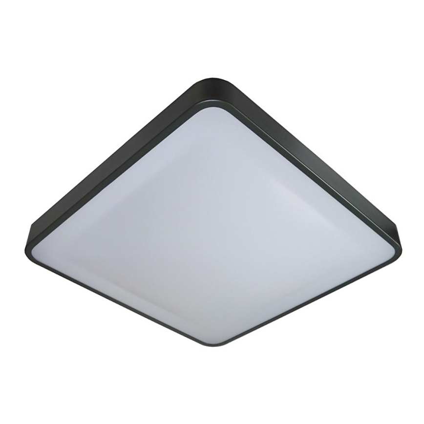 LED Stropní svítidlo se senzorem WILTON LED/24W/230V 37,5x37,5 cm antracit