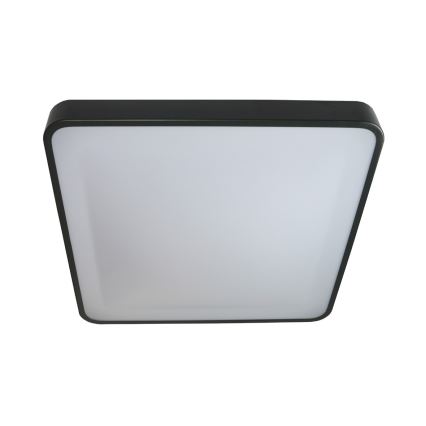 LED Stropní svítidlo se senzorem WILTON LED/24W/230V 37,5x37,5 cm antracit