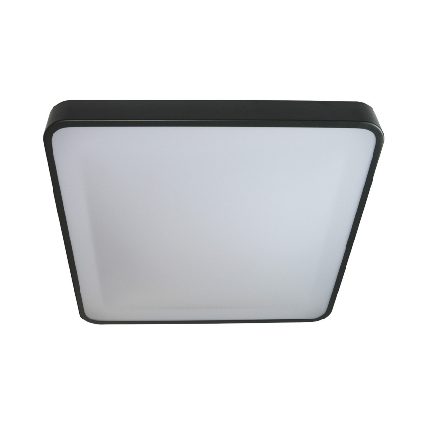LED Stropní svítidlo se senzorem WILTON LED/24W/230V 37,5x37,5 cm antracit