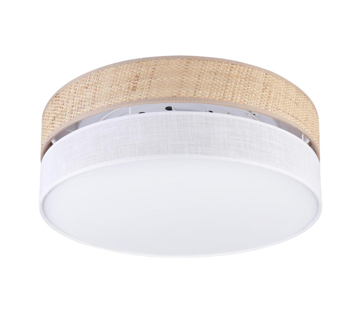 LED Stropní svítidlo SIRJA BOHO LED/36W/230V pr. 45 cm béžová/bílá LM-2.295/LED36/BIAŁY – Alasans