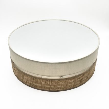 LED Stropní svítidlo SIRJA BOHO LED/36W/230V 4000K pr. 45 cm béžová/krémová