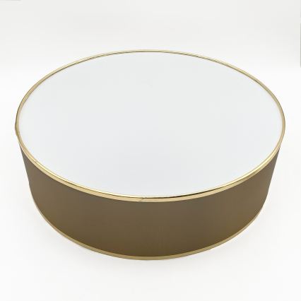 LED Stropní svítidlo SIRJA LED/20W/230V 4000K pr. 35 cm hnědá/zlatá