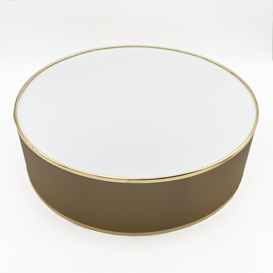 LED Stropní svítidlo SIRJA LED/20W/230V 4000K pr. 35 cm hnědá/zlatá