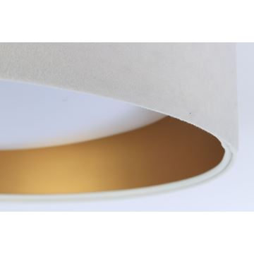 LED Stmívatelné stropní svítidlo SMART GALAXY LED/24W/230V pr. 45 cm 2700-6500K Wi-Fi Tuya bílá/zlatá + dálkové ovládání