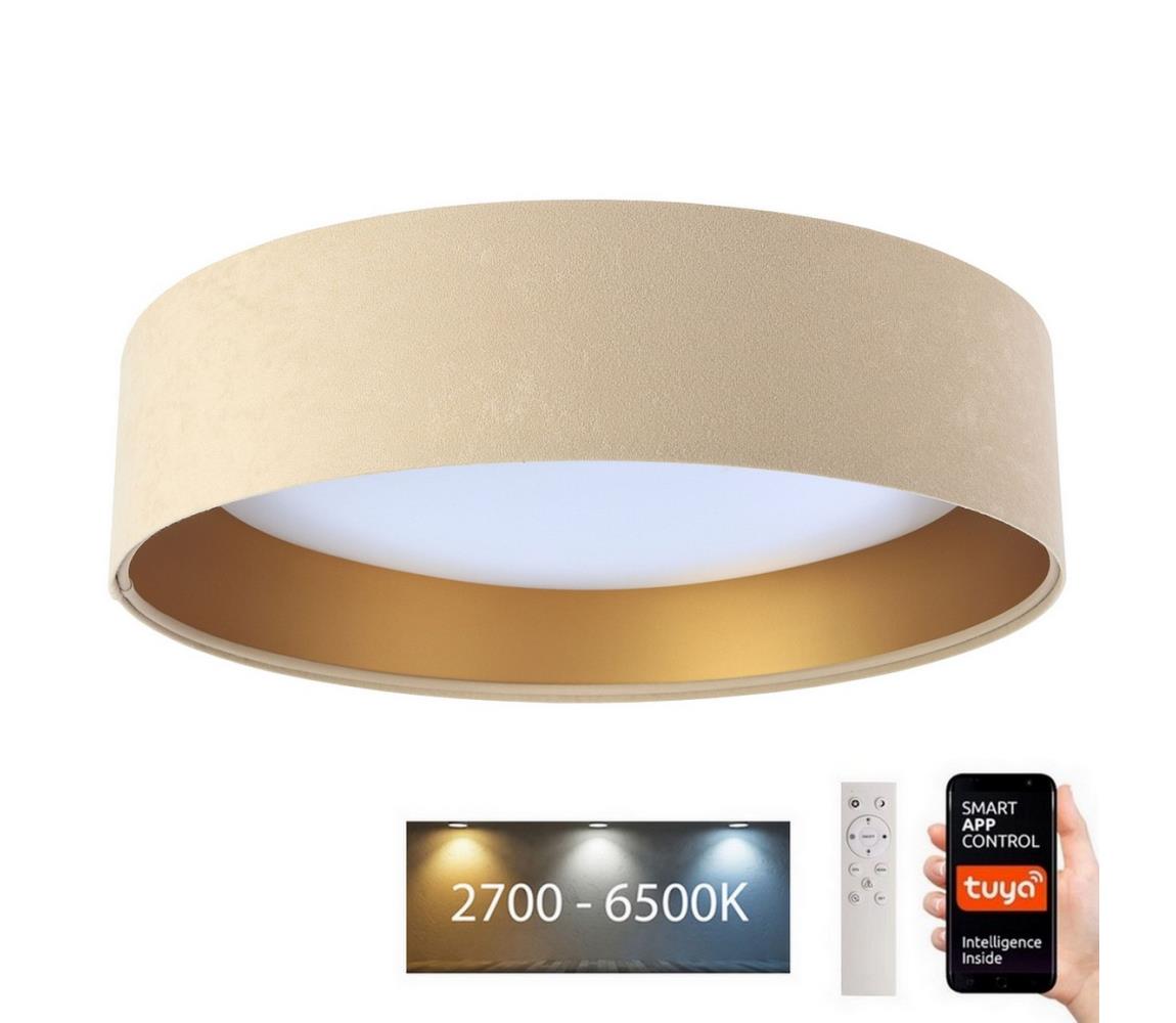 BPS Koncept LED Stropní svítidlo SMART GALAXY LED/36W/230V Wi-Fi Tuya béžová/zlatá + DO BS0517