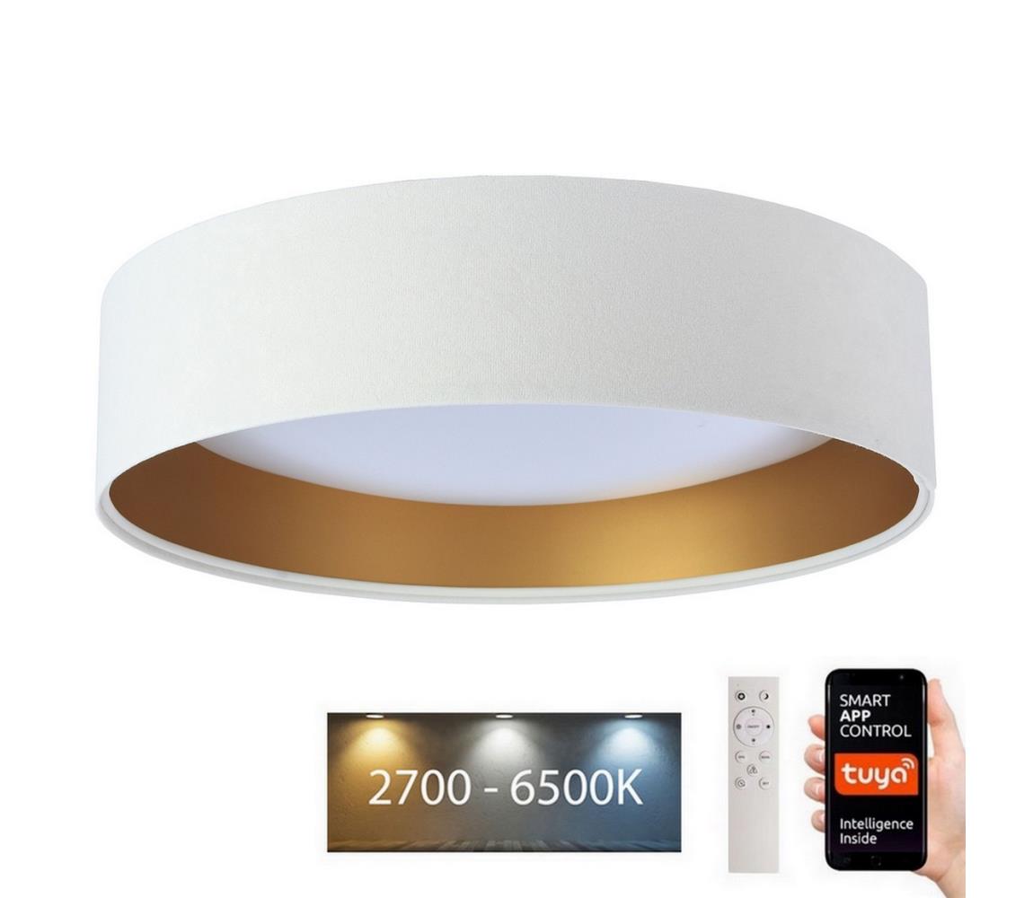  LED Stropní svítidlo SMART GALAXY LED/36W/230V Wi-Fi Tuya bílá/zlatá + DO 