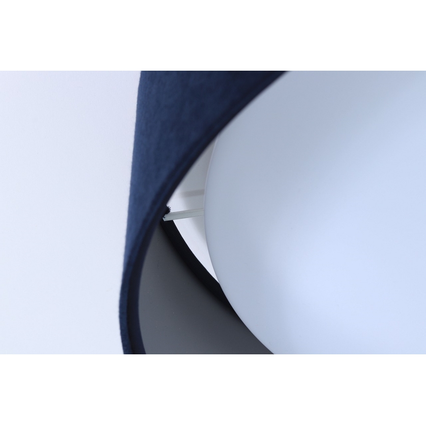 LED Stmívatelné stropní svítidlo SMART GALAXY LED/36W/230V pr. 55 cm 2700-6500K Wi-Fi Tuya modrá/stříbrná + dálkové ovládání