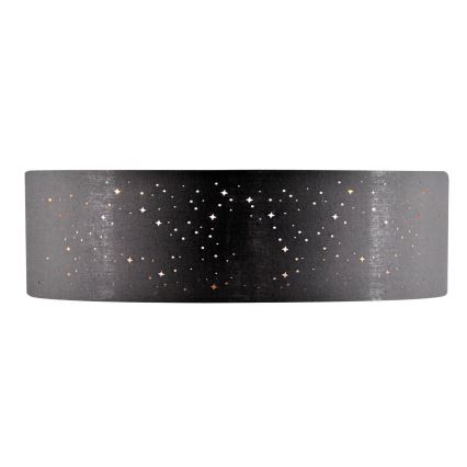 LED Stropní svítidlo TULUZA LED/24W/230V pr. 40 cm černá