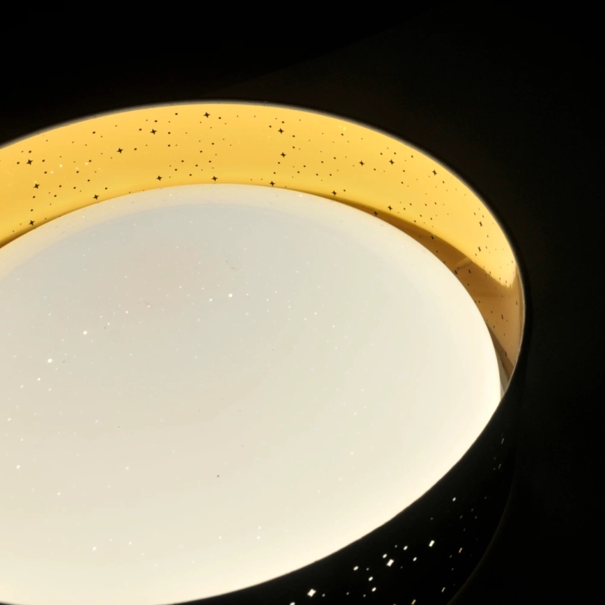 LED Stropní svítidlo TULUZA LED/24W/230V pr. 40 cm hnědá