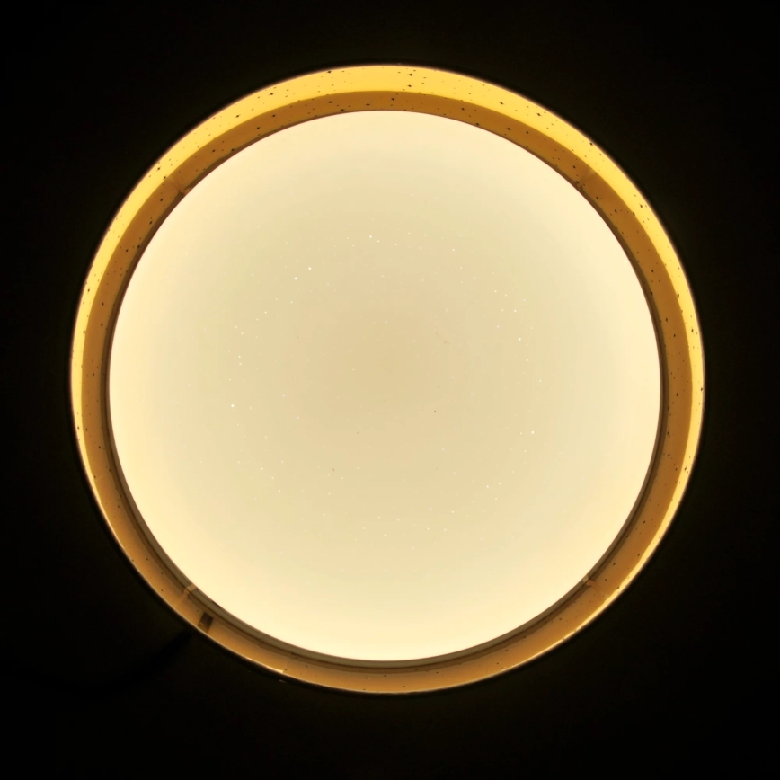LED Stropní svítidlo TULUZA LED/24W/230V pr. 40 cm hnědá