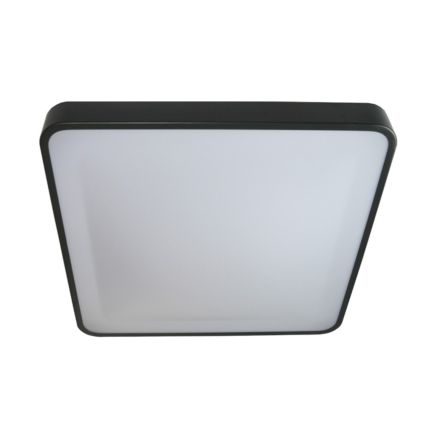 LED Stropní svítidlo WILTON LED/24W/230V 37,5x37,5 cm antracit