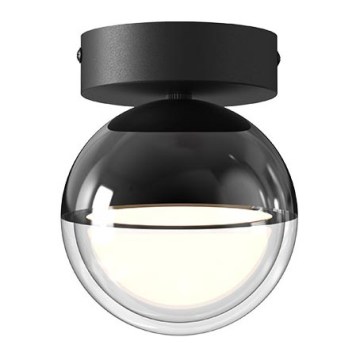 LED Stropní svítidlo ZIREA LED/7W/230V pr. 12 cm černá