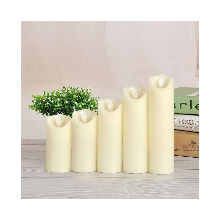 LED Svíčka LED/2xAA teplá bílá 17,5 cm