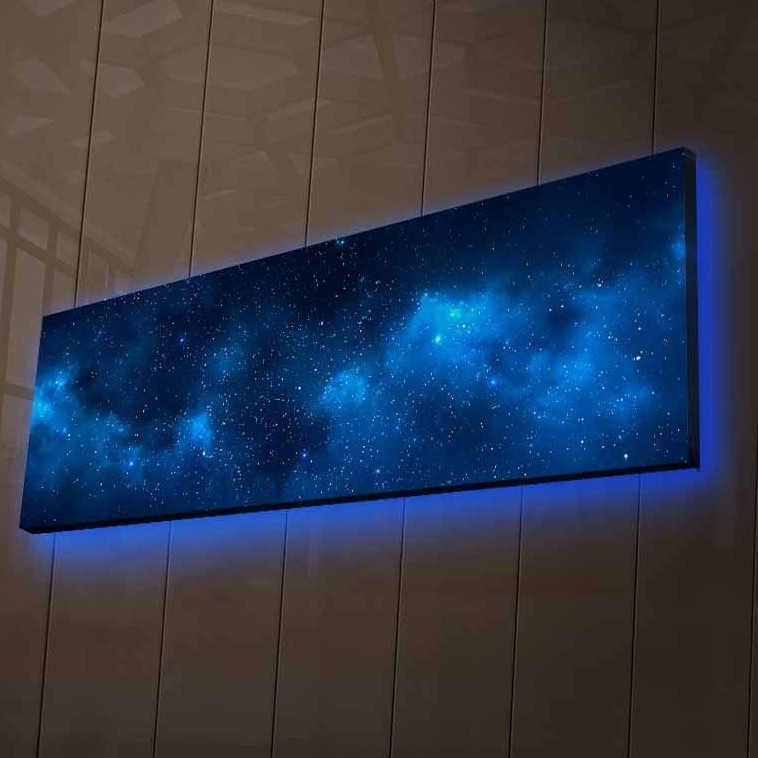 LED Svítící dekorační obraz LED/1x9V 6LR61