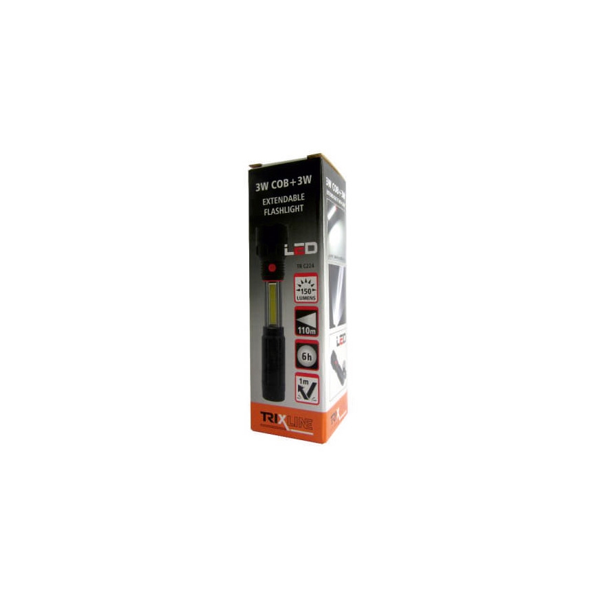 LED Svítilna LED/3W/4xAAA