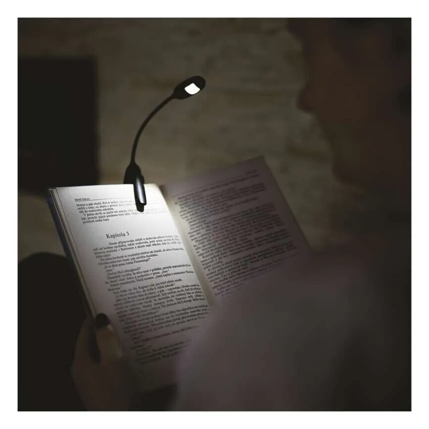 LED Svítilna na čtení LED/1xAAA